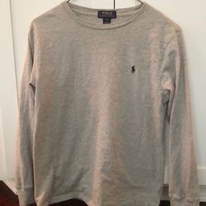 Polo by Ralph Lauren grey long sleeve